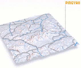 3d view of Pingyao