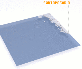 3d view of Santo Rosario