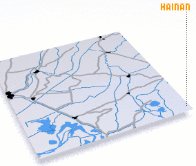 3d view of Hainan