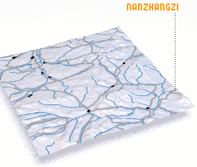 3d view of Nanzhangzi