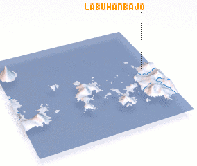 3d view of Labuhanbajo