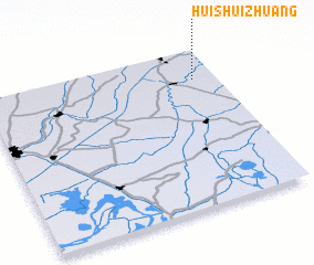 3d view of Huishuizhuang