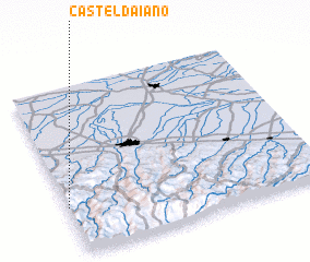 3d view of Castel dʼAiano