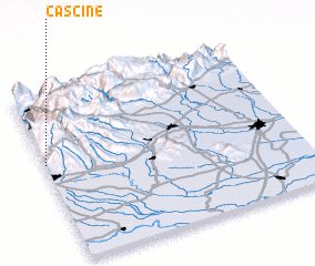 3d view of Cascine