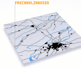 3d view of Frechholzhausen