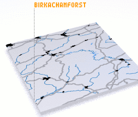 3d view of Birkach am Forst