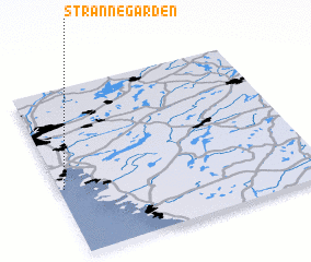 3d view of Strannegården