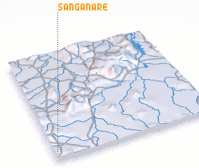 3d view of Sanganare