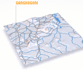 3d view of Gangkogoni