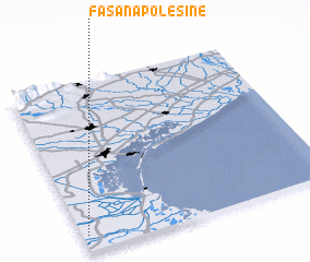 3d view of Fasana Polesine