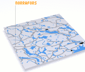 3d view of Norra Fors