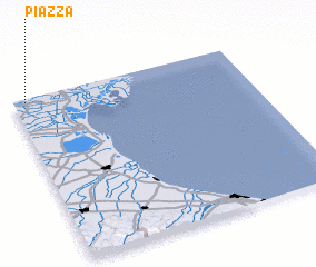 3d view of Piazza