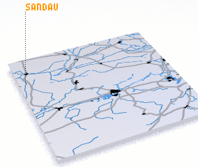 3d view of Sandau