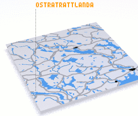 3d view of Östra Trättlanda