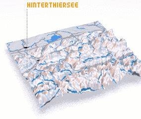 3d view of Hinterthiersee