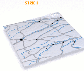 3d view of Strich