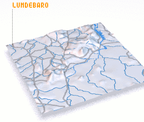 3d view of Lumde Baro