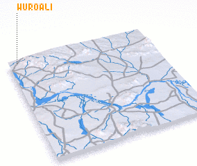3d view of Wuro Ali