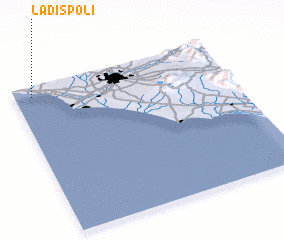 3d view of Ladispoli