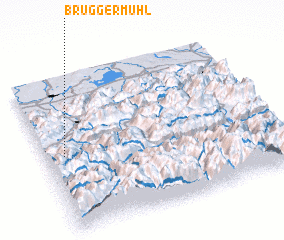 3d view of Bruggermühl