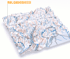 3d view of Malga dei Dossi