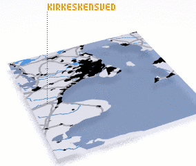 3d view of Kirke-Skensved
