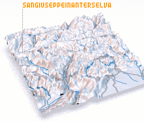 3d view of San Giuseppe in Anterselva