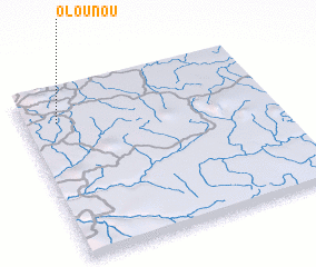 3d view of Olounou