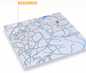 3d view of Médoumou