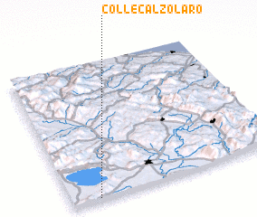 3d view of Colle Calzolaro