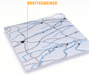 3d view of Breitenweiher