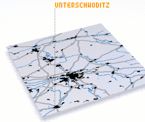 3d view of Unterschwöditz