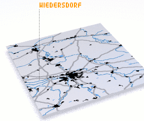 3d view of Wiedersdorf