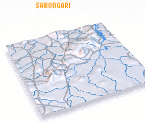 3d view of Sabon Gari