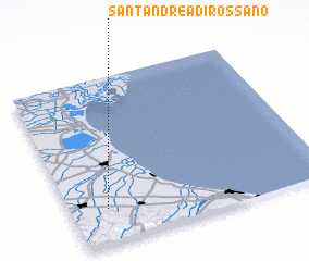 3d view of SantʼAndrea di Rossano