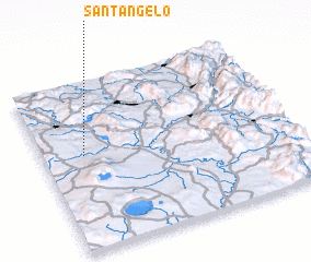 3d view of SantʼAngelo