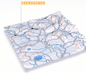 3d view of Sermugnano