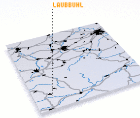 3d view of Laubbühl