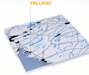 3d view of Frillesås