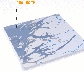 3d view of Skålvær