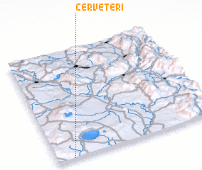 3d view of Cerveteri