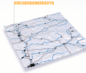 3d view of Kirchendemenreuth