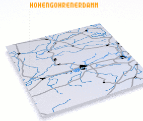 3d view of Hohengöhrener Damm