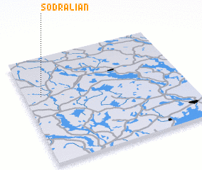 3d view of Södra Lian