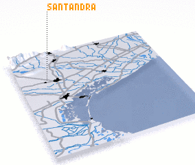 3d view of SantʼAndrà