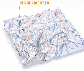 3d view of Planca di Sotto