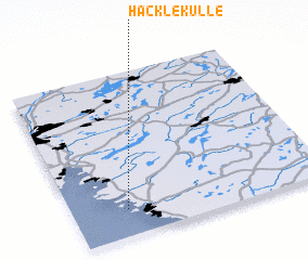 3d view of Häcklekulle