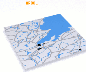 3d view of Årbol