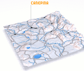 3d view of Canepina