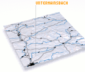 3d view of Untermainsbach